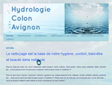 Tablet Screenshot of hydrotherapie-colon-avignon.com